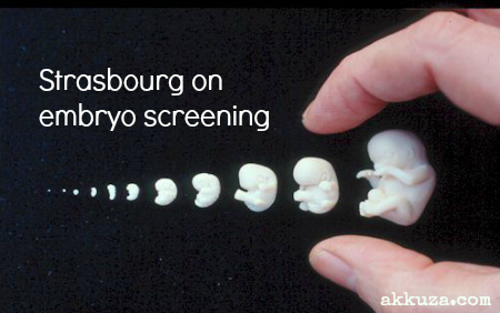 Strasbourg On Embryo Screening